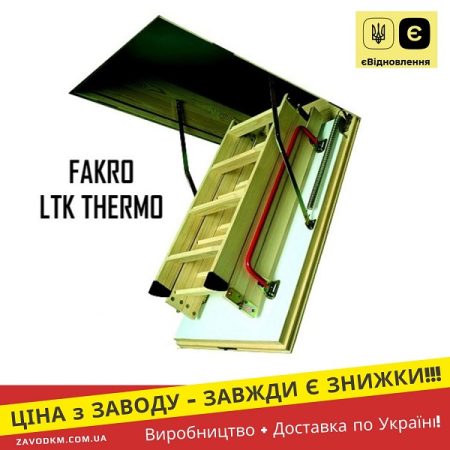ЛТК Сходи на горище FAKRO LTK THERMO
